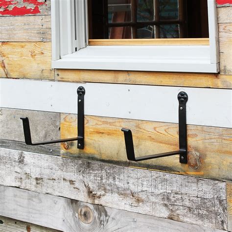 window box mounting brackets|wrought iron window box brackets.